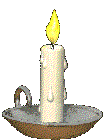 Left hand candel